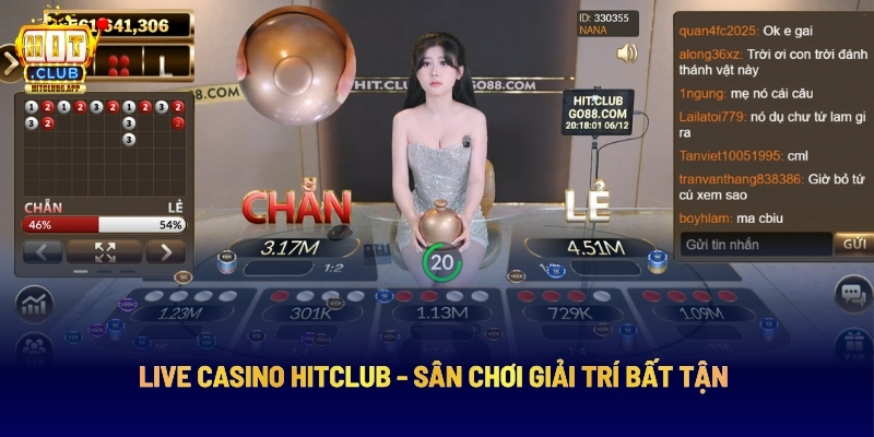 Live Casino HITCLUB - Sân Chơi Giải Trí Bất Tận